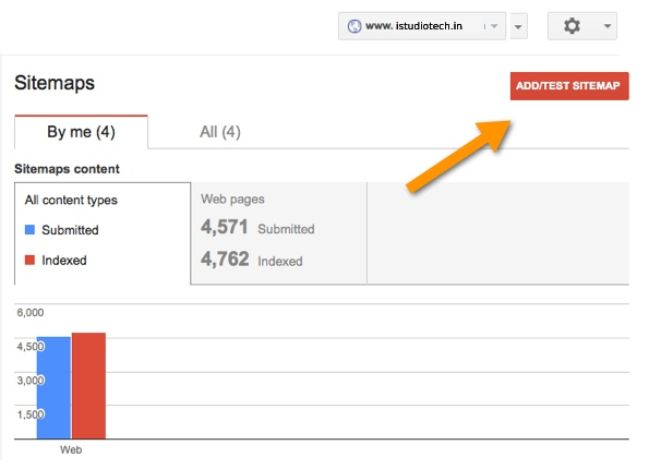 Addding Sitemap to Google Search Console